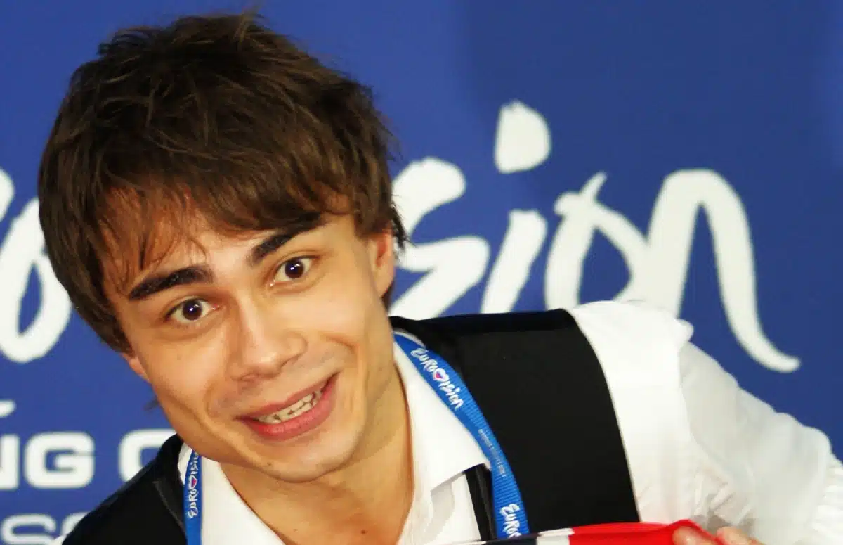 Alexander Rybak at the Eurovision press conference